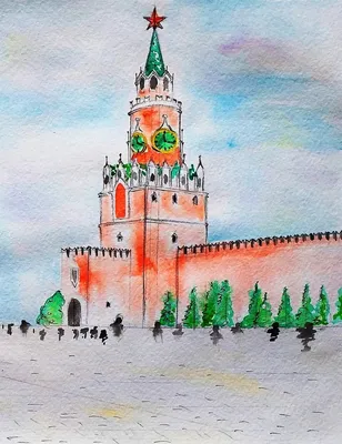 Рисунки для срисовки Москва (15 фото) 🔥 Прикольные картинки и юмор