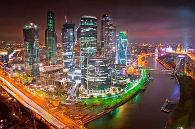 Ночной Москва-сити - Фото - Xiaomi Community - Xiaomi