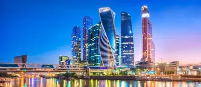 Сколько небоскребов в Москва-сити?