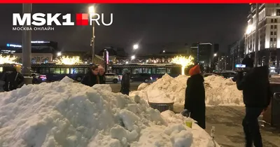 Снежные улочки Москвы: фотографии и картинки бесплатно