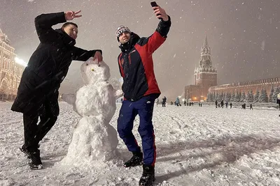 Ночная прогулка по Москве