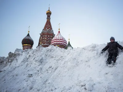 Москва зимой фотографии