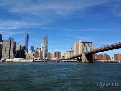 Нью-Йорк: Бруклинский мост.