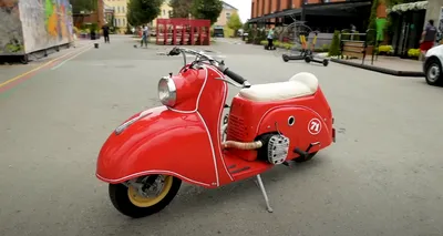 1:24 Т 200 Тула мотороллер с журналом №27| Интернет-магазин масштабных  моделей для коллекционеров