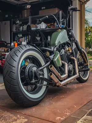 Купить Мотоцикл TRIUMPH Bonneville Bobber 2019, Зеленый по лучшей цене с  доставкой - интернет магазин ХОТМОТ