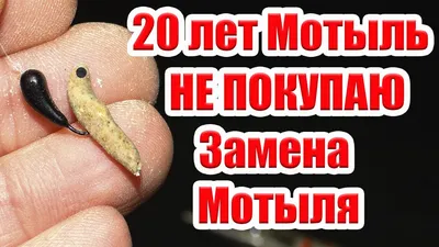 Замена Мотыля 20 Лет Мотыль не покупаю Супер Рыболовная насадка Лещ Окунь  Плотва - YouTube