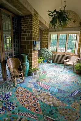 Как использовать остатки керамической плитки для украшения дома —  использование остатков мозаики и плитки