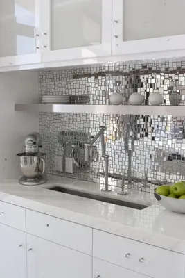 Купить недорого фартук для кухни из МДФ Солнечная мозаика в компании Cozy  House