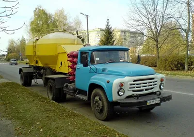 1:43 ЗИЛ 130 В1 седельный тягач муковоз К4-АМГ| Интернет-магазин масштабных  моделей для коллекционеров