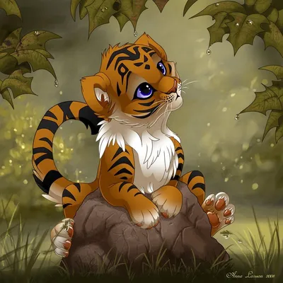 Мультяшный тигр (Rigged) (белый и натуральный) 3D Модель $69 - .max .obj  .fbx .3ds - Free3D