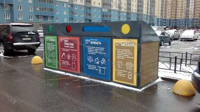Контейнерные площадки на 3 контейнера в Краснодаре - купить по низким ценам