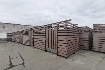 Площадка для сбора мусора Район на 4 контейнера 06.023 - Метасфера