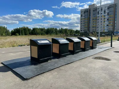 Контейнерные площадки под мусор ✓ цена в в Санкт-Петербурге