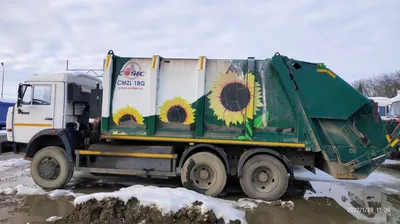 МАН Мусоровоз с задней загрузкой купить в Москве | MAN мусоровоз объем  кузова 22 куба