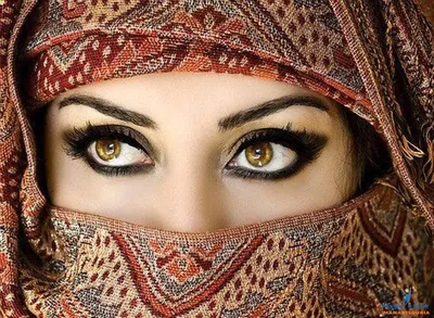 Закрыть Potraits Красивые Мусульманские Девушки Фотография, картинки,  изображения и сток-фотография без роялти. Image 10555417