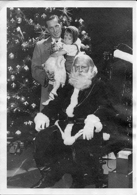 Фото с Санта-Клаусом из прошлого, которые заставят бояться этого мужика с  бородой из ваты » BigPicture.ru