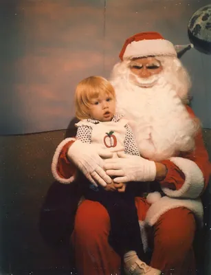 Фото с Санта-Клаусом из прошлого, которые заставят бояться этого мужика с  бородой из ваты