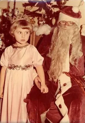 Фото с Санта-Клаусом из прошлого, которые заставят бояться этого