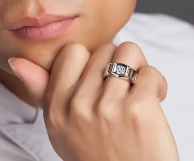 Мужское обручальное кольцо с бриллиантами | Wedding.ua | Мужское обручальное  кольцо, Обручальные кольца, Модные кольца