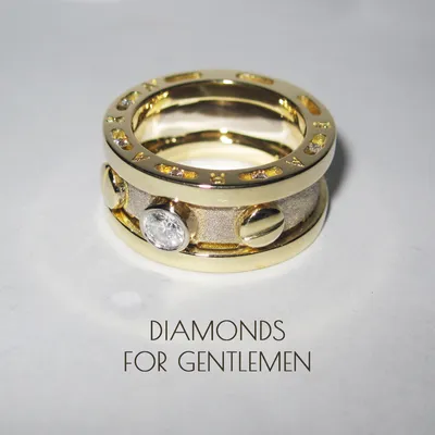 Мужское обручальное кольцо, ширина 4.5 мм, артикул P345, коллекция  \"Классика\" купить в Москве | LA VIVION