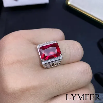 Мужское кольцо с рубином - Ювелирная студия Григория Меликова