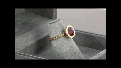 Мужское кольцо с рубином | AliExpress