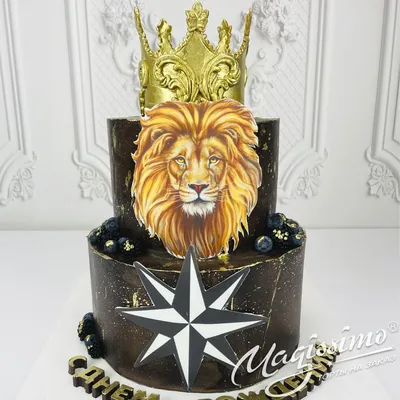 МАМА ТОРТОВ | MOTHER OF CAKES on Instagram: “Юбилейный...🖤👑✨ Для любимого  мужа...❤️ ⠀ Топпер от @topper_uvr ⠀ ⠀ ⠀ ⠀ … | Торт на день рождения, Торт,  Торт для папы