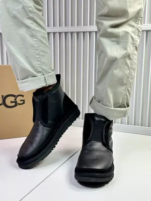 Угги мужские UGG Australia Classic Mini черные, Угги Австралия Мини  замшевые с овчиной внутри. код IN-1622 (ID#2037557498), цена: 3496 ₴,  купить на Prom.ua