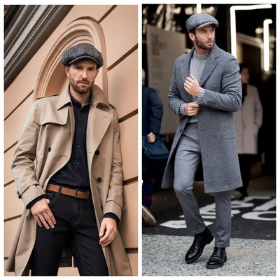 Какой головной убор носят с пальто мужчины? Советы по выбору головных  уборов под различные стили одежды