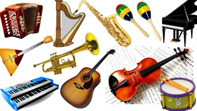 Музыкальные инструменты Северной Америки - карточки Монтессори купить и  скачать