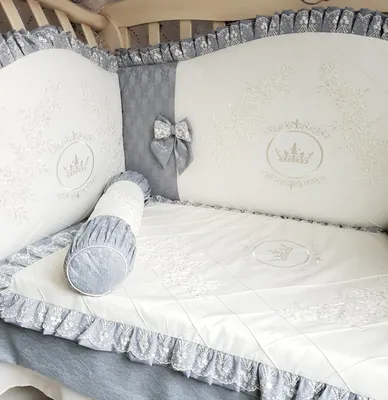 Бортики в детскую кроватку комплект для новорожденных со съемными  наволочками подушками Кровать детская Подушки Набор Комплект в кроватку для новорожденного  малышей накладки бортики для детской кроватки детское постельное белье для  сна для