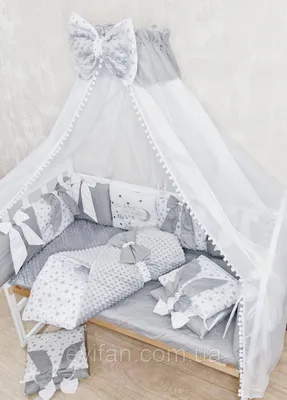 Детский постельный набор в кроватку для новорожденных (ID#1831221319),  цена: 1670 ₴, купить на Prom.ua