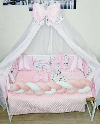 💫Стильный набор в кроватку для новорожденных \"Косичка Облачко\" 🖊В комплект  входит: 💫Ортопедическая подушка 💫Одеяло- конверт и бантик… | Instagram