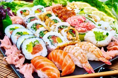 Доставка суши в Киеве Arasaka sushi - Традиционные и Современные Начинки