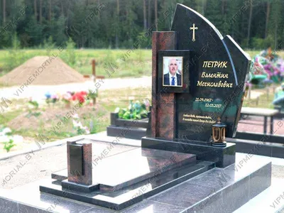 Надгробие из гранита на могилу заказать (купить) в Минске - цена