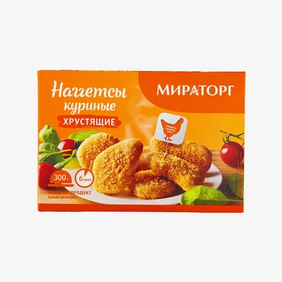 Наггетсы из говядины 300 гр (Мираторг)