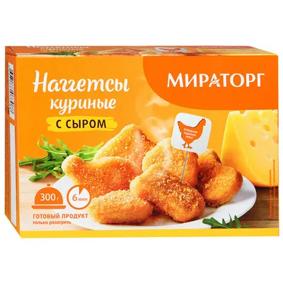 Наггетсы куриные с сыром Мираторг, 300 г - купить с доставкой в  Ростове-на-Дону - STORUM