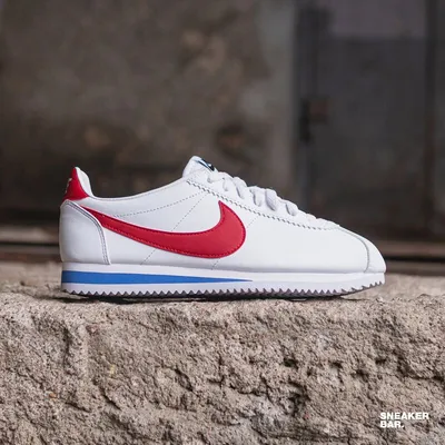 Кроссовки Nike Cortez бел крас лого (id 101527909), купить в Казахстане,  цена на Satu.kz