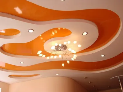 Сложные натяжные потолки: многоуровневые, с подсветкой. Рассмотрим  несколько вариантов. — компания «Лидер»