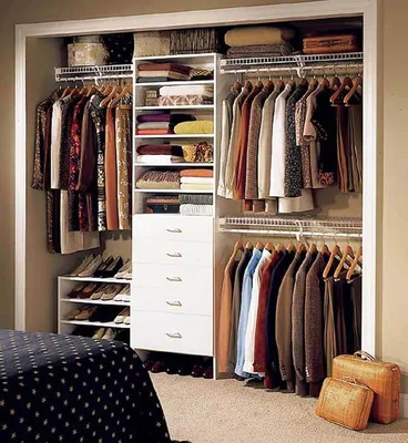Дизайн-проекты гардеробных комнат: более 20 фото вариантов наполнения  гардеробной