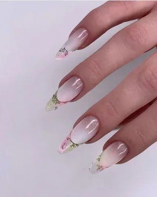 Французский маникюр на коротких ногтях - Студия красоты \"NailsProfi\"