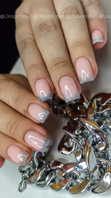 Акриловый френч - Студия красоты \"NailsProfi\"