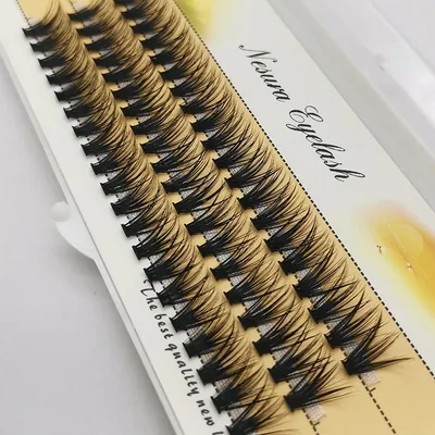 Nesura - Пучковые ресницы 10D - изгиб C – купить недорого в  интернет-магазине косметики и парфюмерии ADEL SHOP