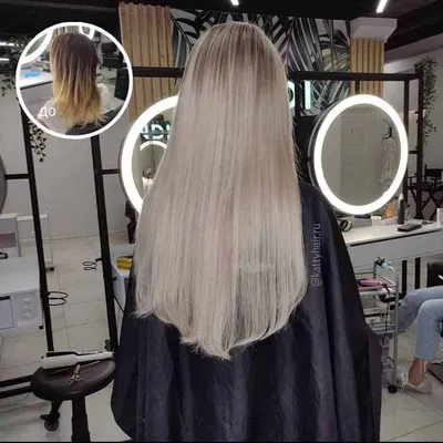 Наращивание волос Краснодар, фото работ по капсульному наращиванию волос от  домашней студии Ксении Грининой