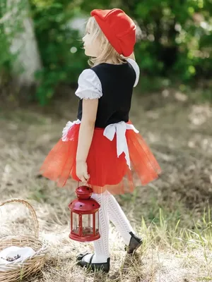 Детский карнавальный костюм Красной Шапочки