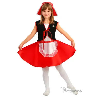 Купить карнавальный костюм Батик Красная Шапочка, цв. красный р.116, цены  на Мегамаркет | Артикул: 100025800811