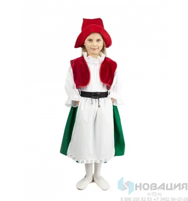 Карнавальный костюм «Красная шапочка» арт. 111