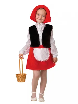 Детский карнавальный костюм Красная шапочка 7002 в интернет магазине