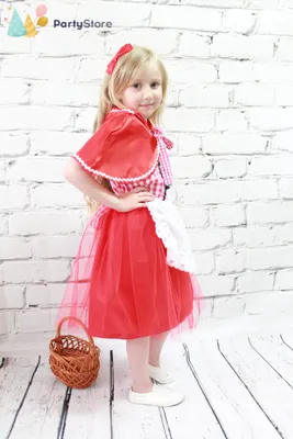 Карнавальный костюм Мой Карнавал Красная Шапочка - купить с доставкой по  выгодным ценам в интернет-магазине OZON (803598446)