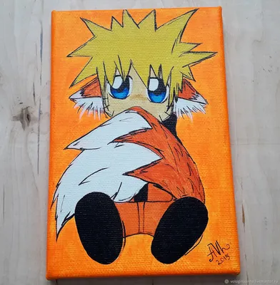 Купить Фигурная подушка чиби по аниме \"Наруто Узумаки\" / Pillow Naruto  Uzumaki, размер 44-46см с доставкой по России